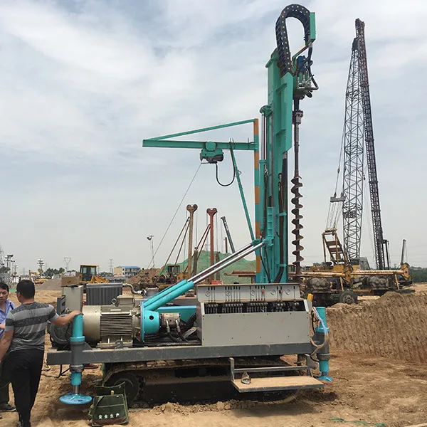 Crawler Hydraulic Control Anchor Jet Grouting Drilling Rig For Geotechnical Foundation