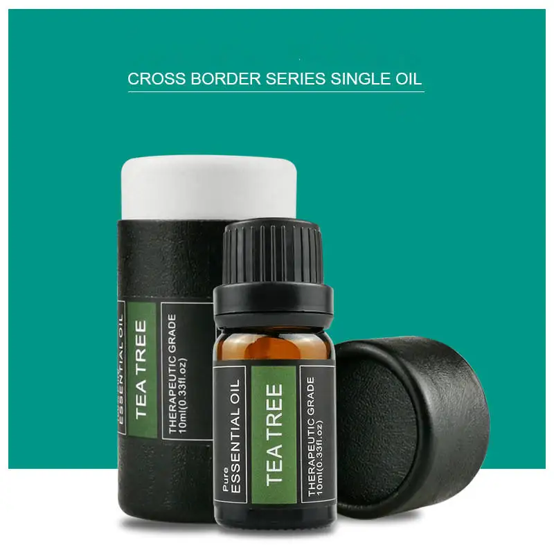 HANLINGER  Customized LOGO 100% Pure Natural Aromatherapy Tea Tree Essential Oil Therapeutic Grade Organic  Essential Oil