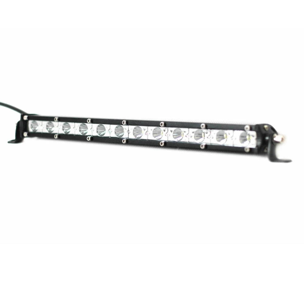 Super Slim Single Row 12Inch 36W Spot LED Light Bar for Offroad Car Truck