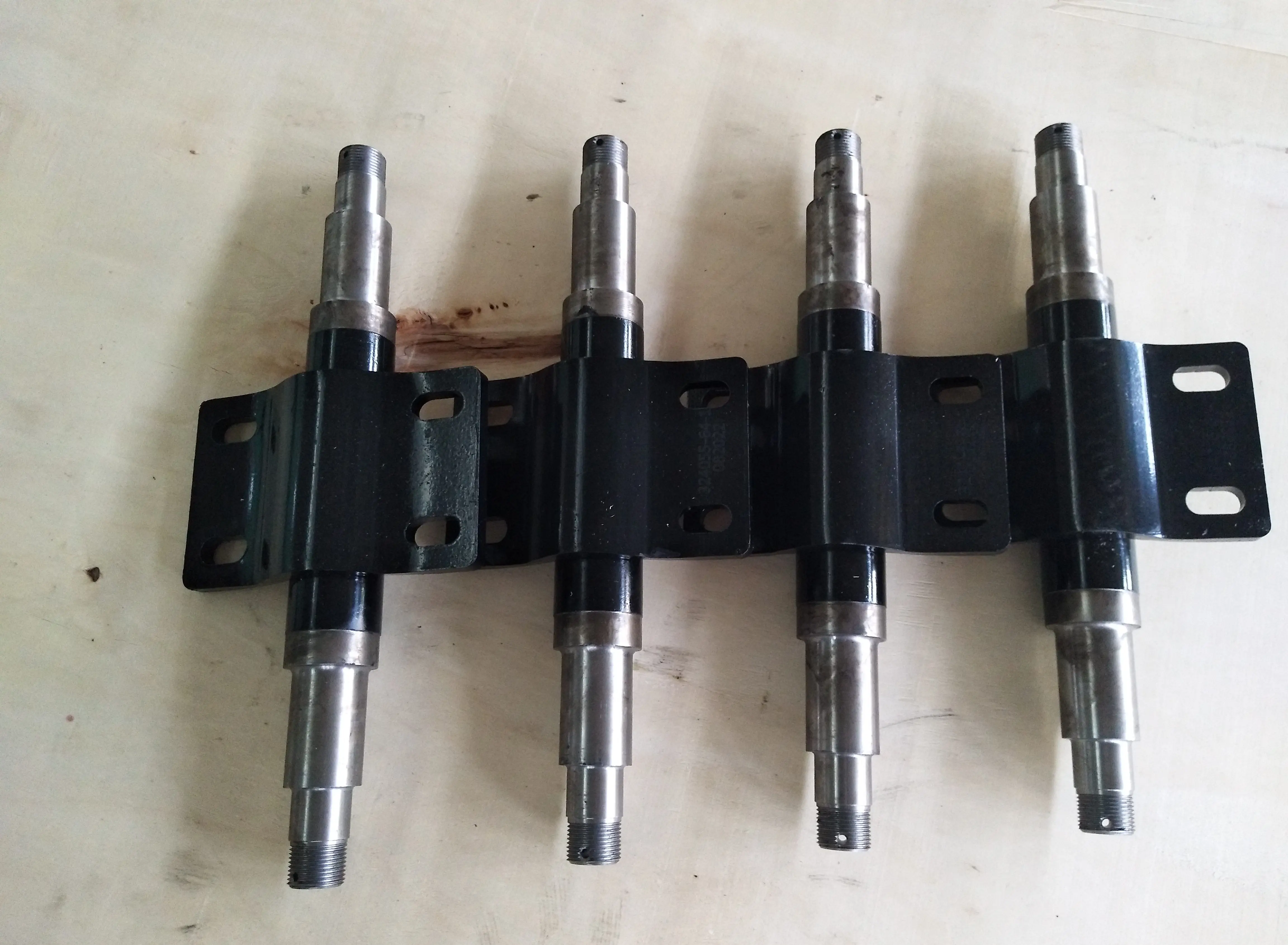 Manufacturer Semi Trailer Steering Axles Straight Spindle For Accessories Parts