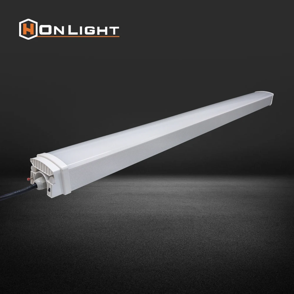 40W 60W high ceiling light fixture heat proof resistant led light fittings 5000lm high lumen led batten