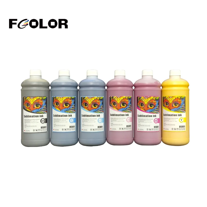High Transfer Rate Cosmos Sublimation Inks for Desk Sublimation Printer Transfer Printing