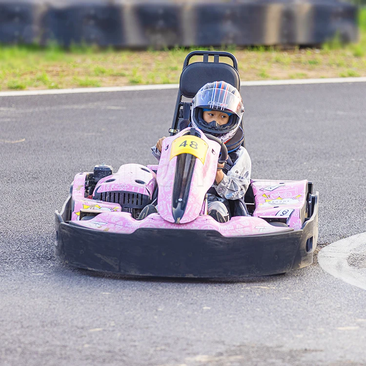Highper New Powerful 125cc Mini Go Kart Kids Buggy Commercial Go Karts For Sale Shaft Drive