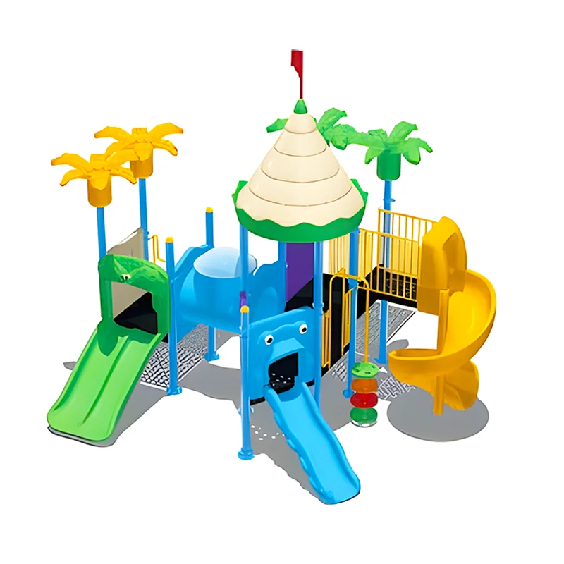 Custom Plastic Slide Kids Outdoor Jungle Gym Playhouse Kids Swing Set for Residential & Sports Park Fun Game Play Structure