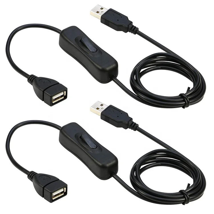  OEM USB Extension Cable with ON/Off Switch Male to Female Support (Data and Power) for Headset LED Strips Удлинительный кабель с включения/выключения мужского и женского пола хомут для кабеля (в соответствии данными мощность)