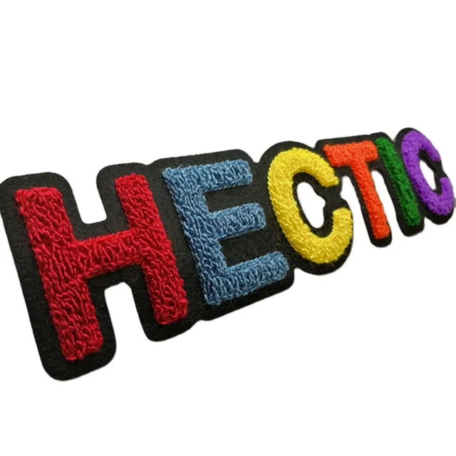  Модные железные джинсовые куртки нашивки вышивка шестигранное полотенце подвесные бирки для полотенец конкурентоспособная цена