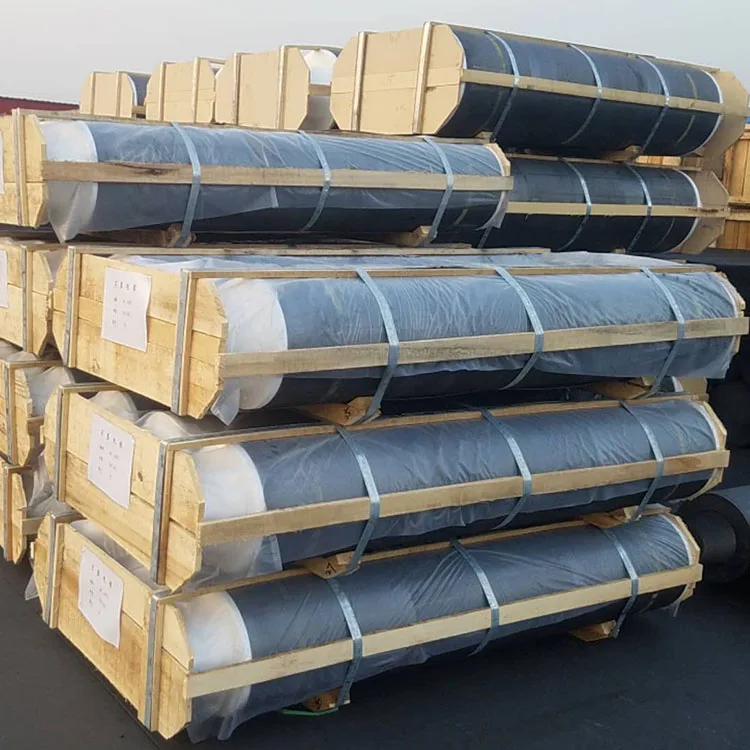 Graphite Electrodes Sale Electric Arc Steelmaking Furnace 100 Needle Coke UHP 600mm Cases Max Silicon Steel Block Power