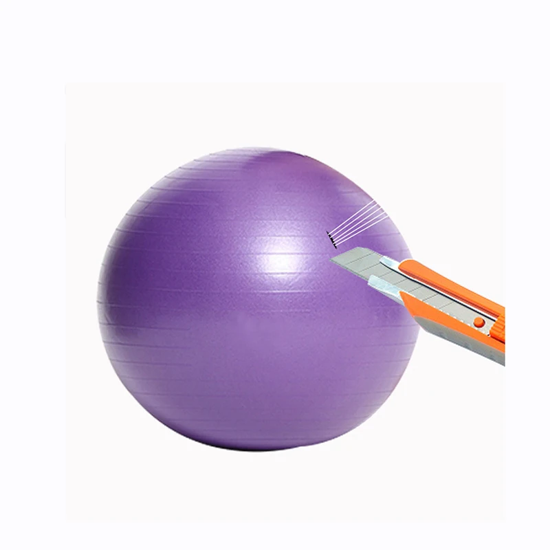 Anti-burst PVC Gym Ball Exercise Balance 55cm 65cm fitness yoga ball