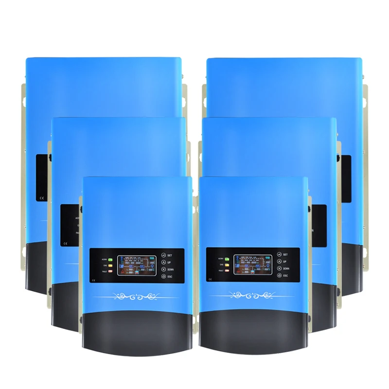 3 Phases Pure Sine Wave Inverter 110V 220V 3Kw Off Grid Solar Hybrid Power Inverter MPPT Controller