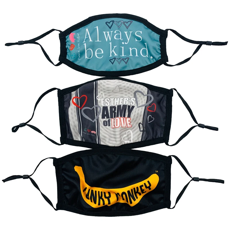
Hot Sale Customize LOGO/Color PM2.5 Reusable Washable Designer Face Maskes Custom Face Maskes 