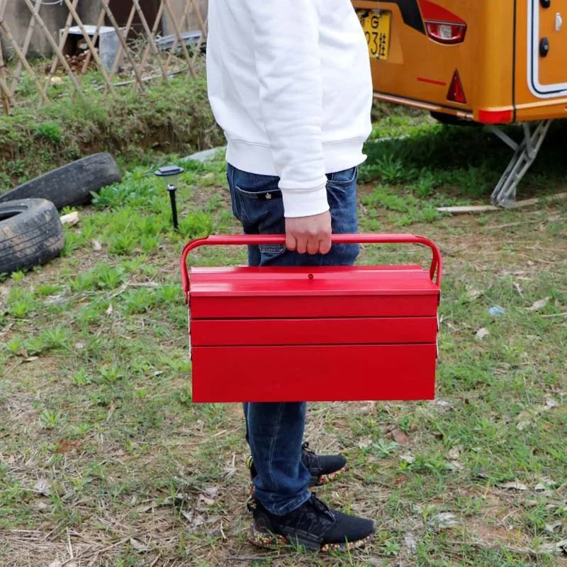 Factory 60Pcs Automotive Repairing Metal Box Chrome Vanadium Hand Tool Set Multifunction Steel Tool Box