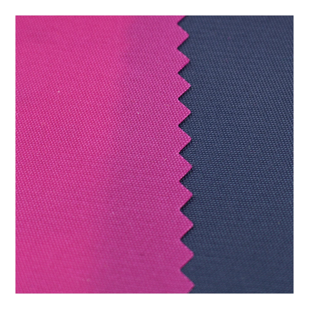 water resistant waterproof plain dyeing  230t 230d twill taffeta nylon fabric with pu coated