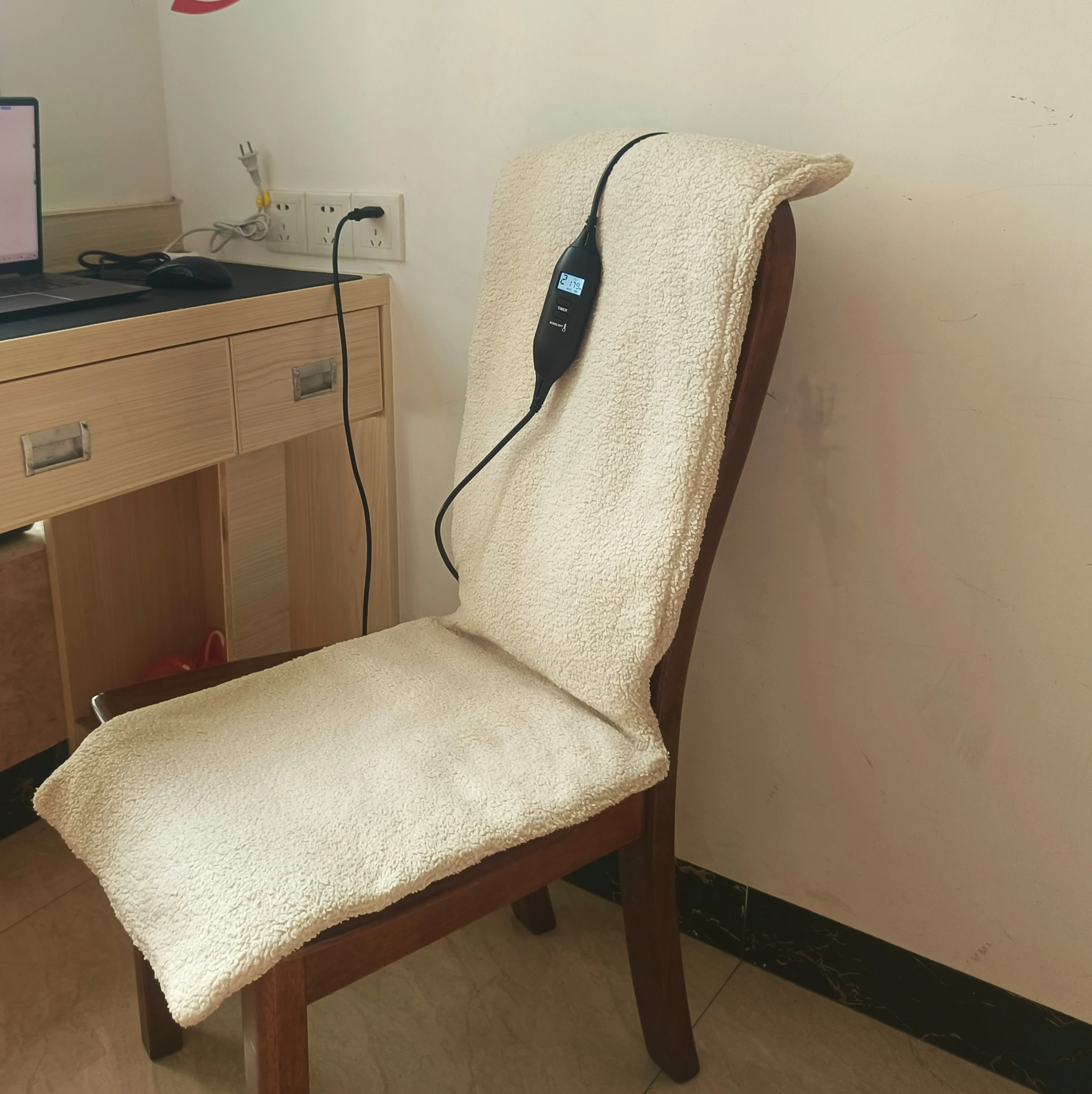 Innovative Product Warm Cushion Indoor Heated Chair Mat Warmth Seat and Back In Home And Office