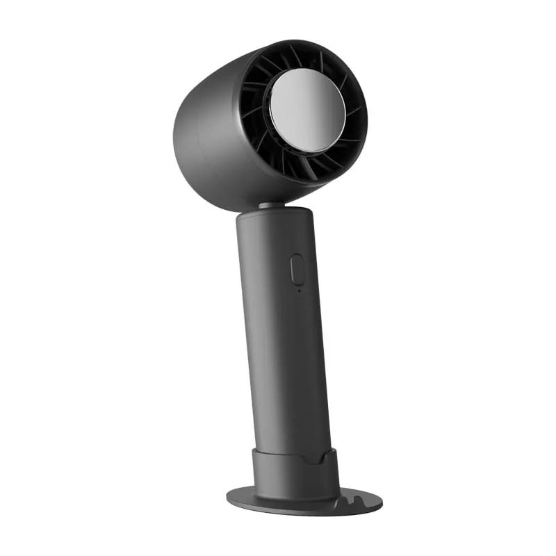 1200mAh Portable Usb Rechargeable Mini Ventilador Air Cooler Hand Held Electric Small Handheld Mini Fan with logo