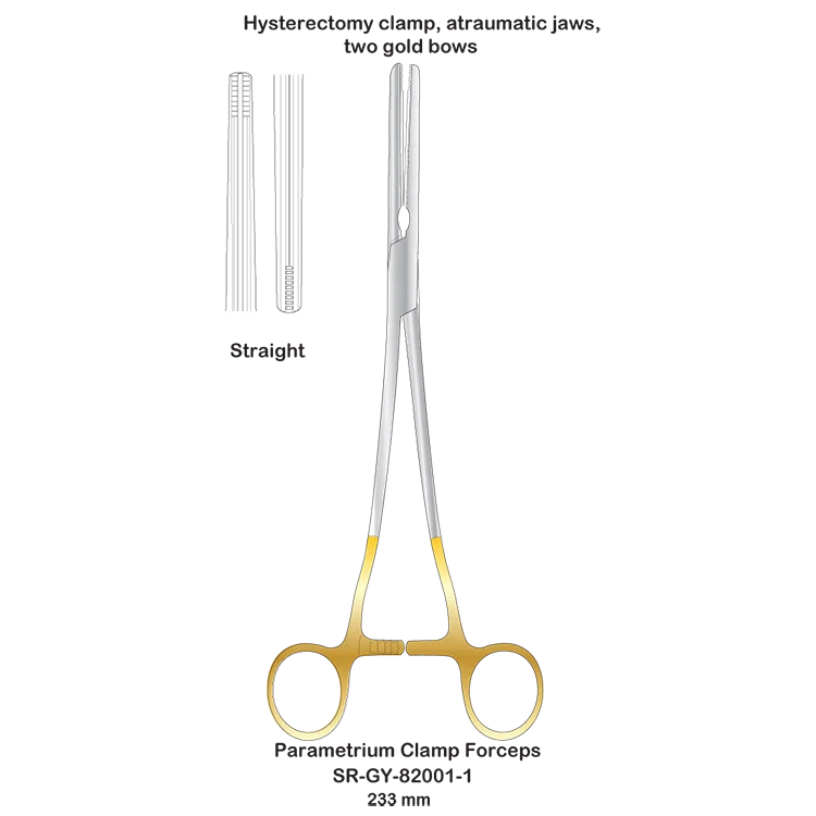 Parametrium зажим щипцы струменти chirurgici для гинеколога