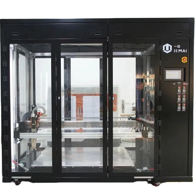 High speed 6 kg/hour extrusion rate large format pellet printer  without clogging particle printer