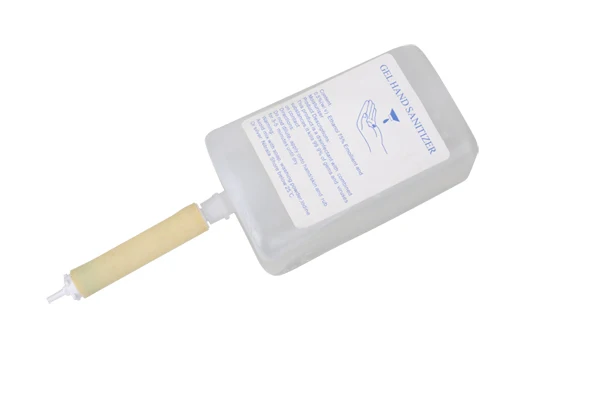 Water Tube Plastic Bottle Liquid Type Soap Dispenser Available Capacity Natural Silicone 1000ml Eco-friendly PE Cartons Square