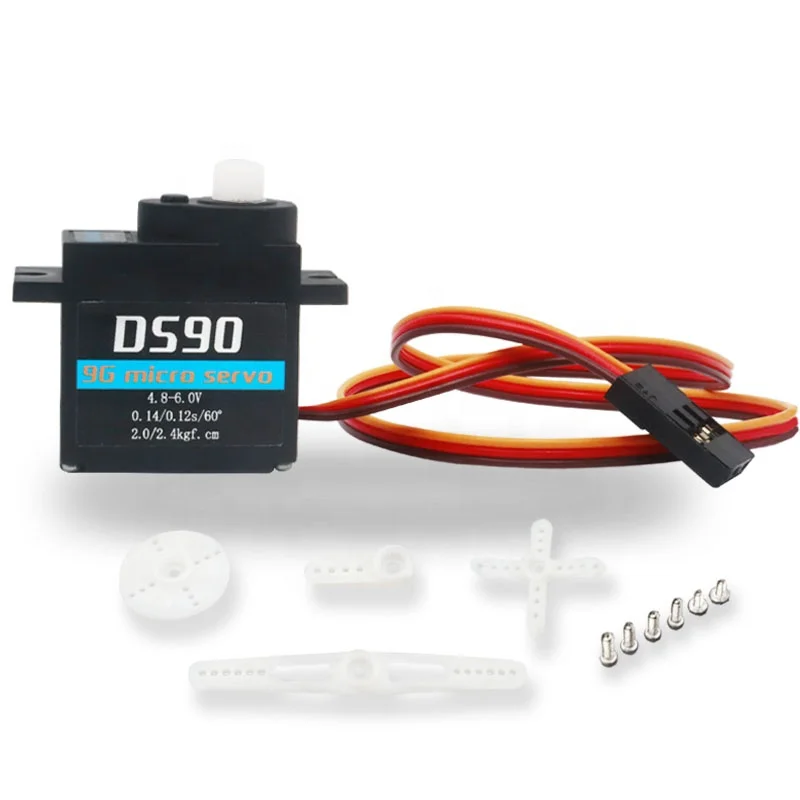 DS90 9G Servo For RC Planes Fixed Wing Aircraft Model Telecontrol Aircraft Toy Parts
