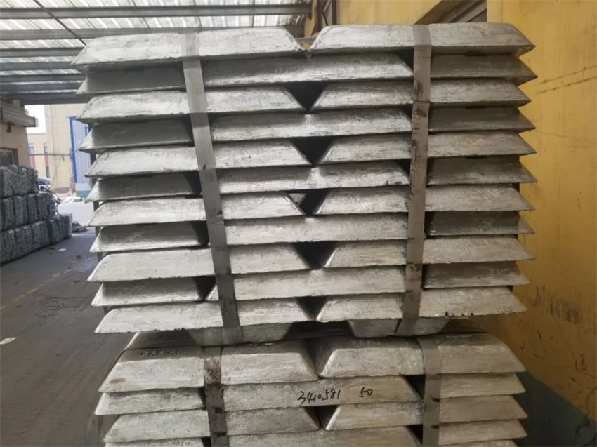 Factory Direct Price Rectangular Trapezoid High Purity Metal Reasonable 90% Zinc Ingot For Industry