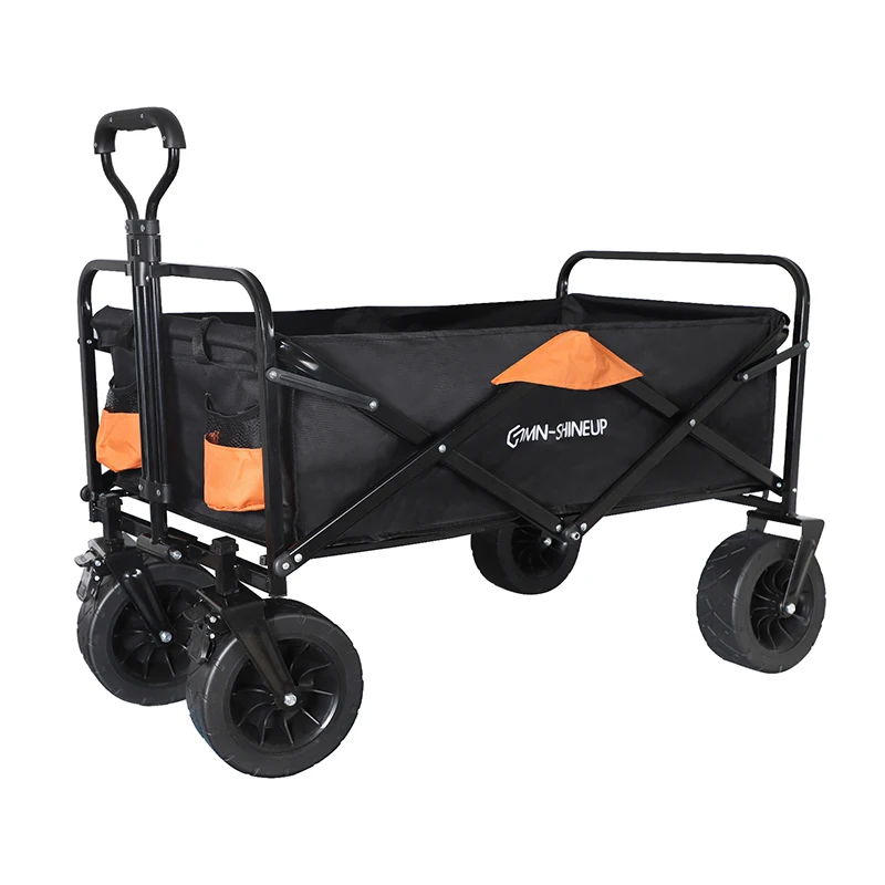 Factory wholesale Black Customized Garden Beach Carts