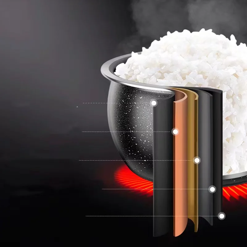 5L большой емкости интеллигентая (ый) Сенсорное управление электрическая рисоварка