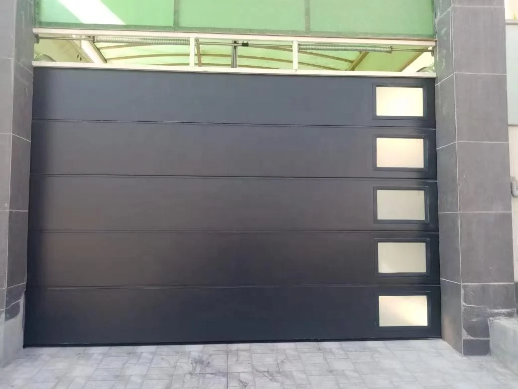 New Design Modern Automatic Mirror Garage doors