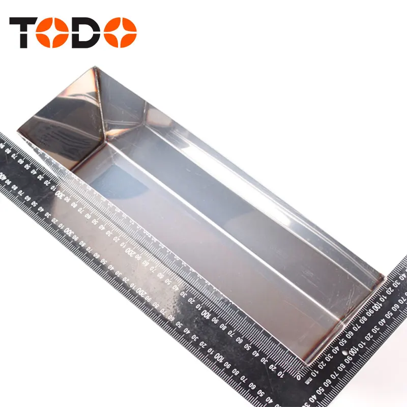 TODO tools 0.7mm thickness ez grip stainless steel mud pan