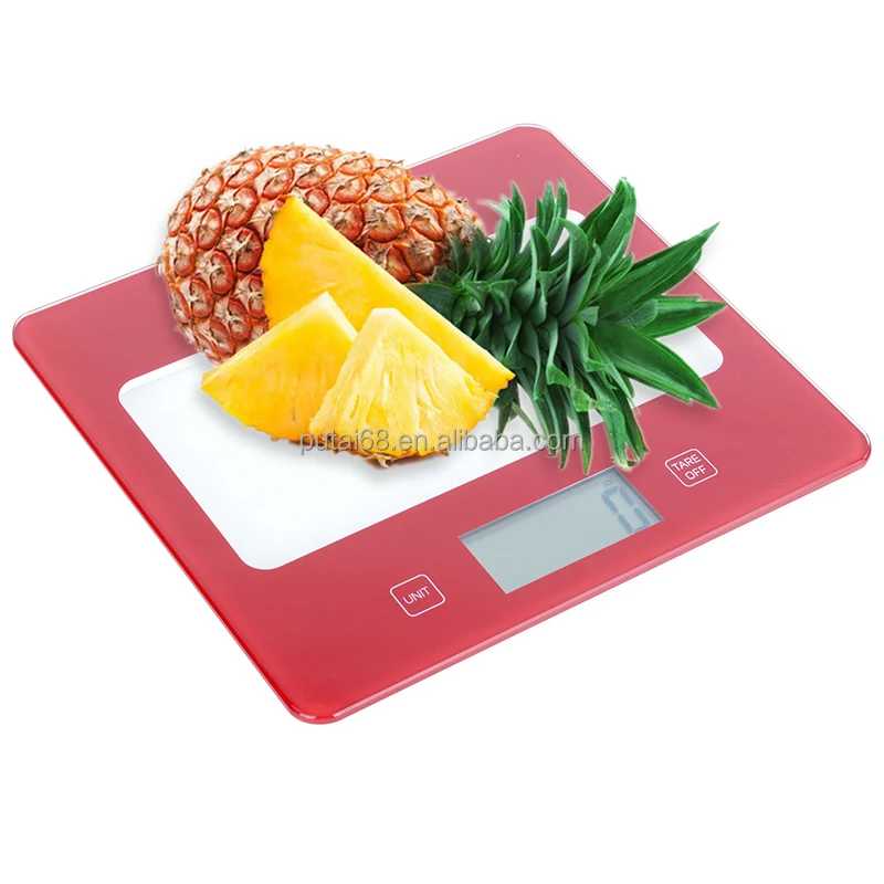 New 5kg Touch Screen Digital Kitchen Scale Electronic Cooking Weight Scale with LCD Display Tare Function and Auto Shut-Off