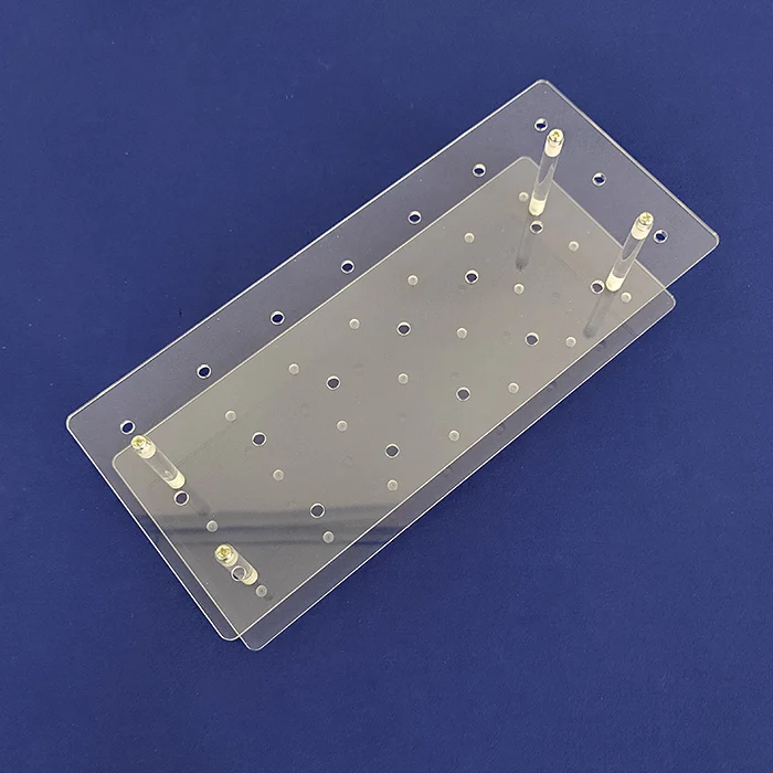 21 Holes Acrylic Cake Pop Lollipop Clear Display Stand Acrylic Lollipop Server Decoration Holder Base Shelf