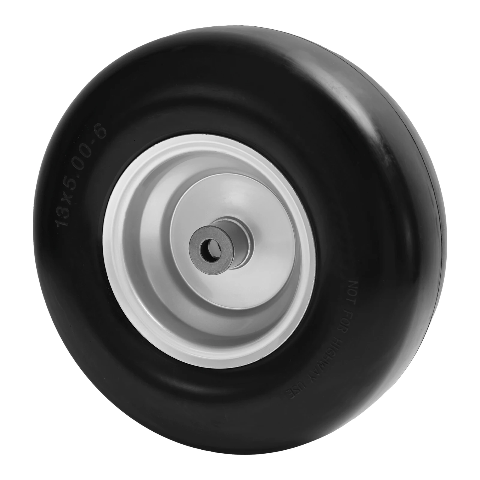 PU 13x5 00-6 шина и колесо в сборе для езды газонокосилка