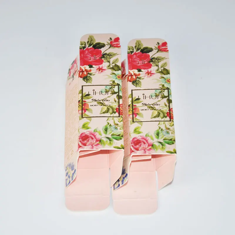 Customized Craft Paper Lipstick Cosmetic Packaging Boxes For Liquid Lipsticks Lip Gloss Cosmetics Product
