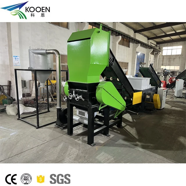 Automatic recycling machine plastic profile crusher recycle mechanical for sale