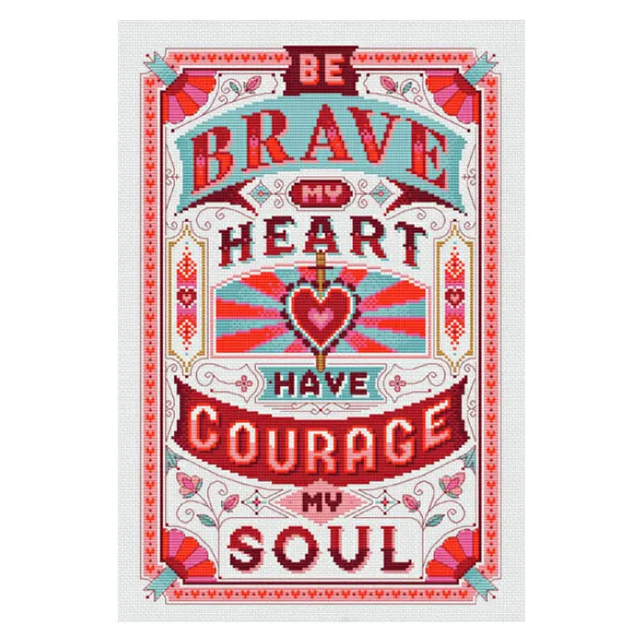 2022 High Quality Wholesale Scenery DIY Crafts Needlework Printed Cross Stitch Kit