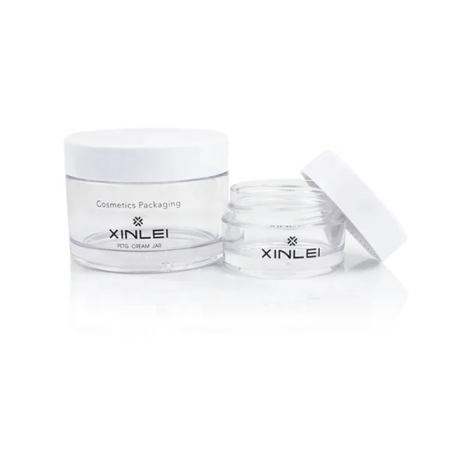 7oz 200g frosted body care body butter jars scrub container and hair care recyclable plastic packaging