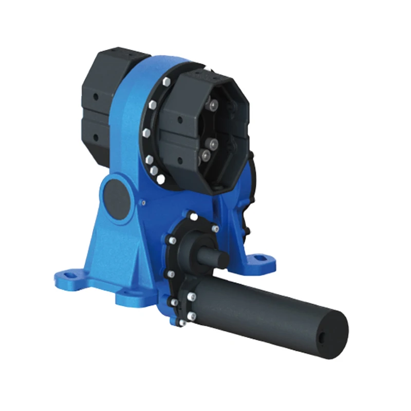 High quality Stock Enclosed housing Helical gear Solar Slewing drive SE9 slewing ring bearing with external tooth