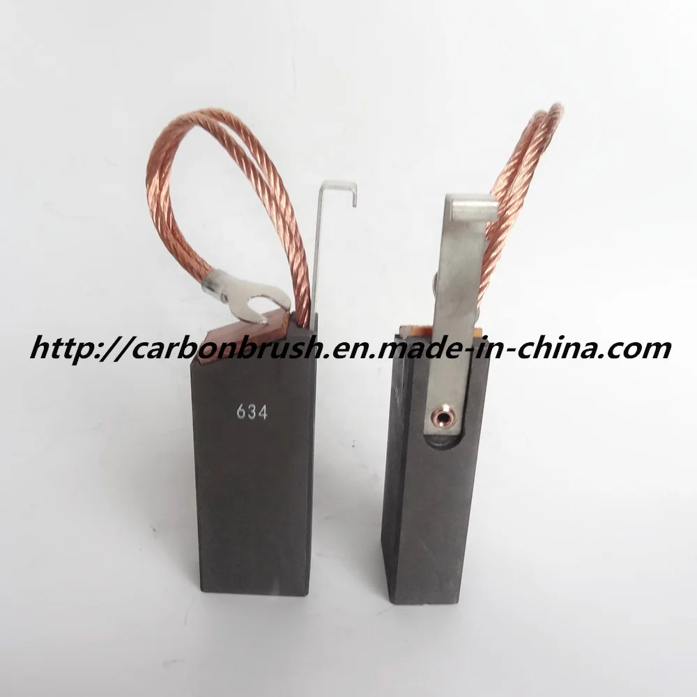 make customized design Electro-graphite carbon brush EG365  for motor