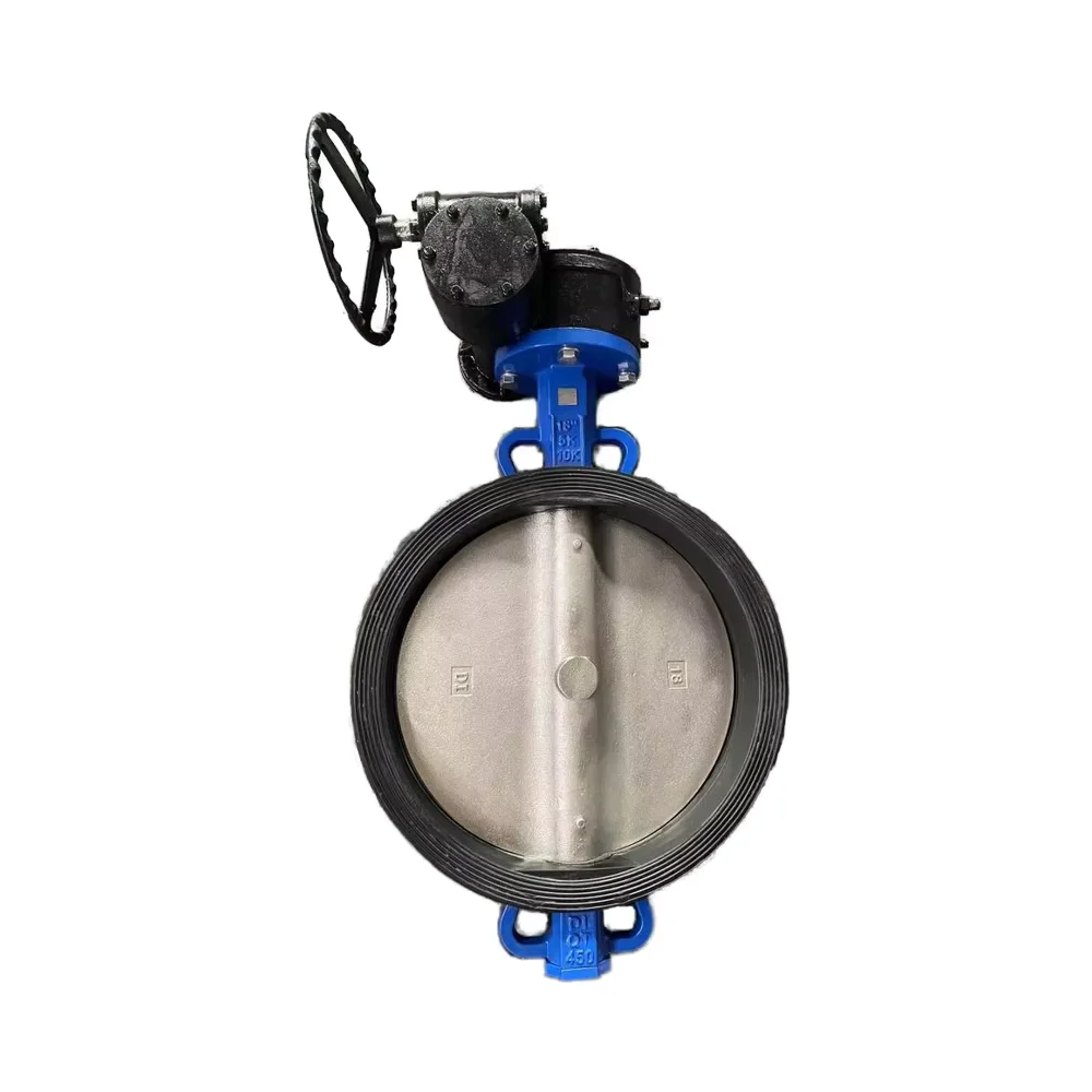 Factory direct spiral wheel set clamp butterfly valves, a variety of standards for water and other.