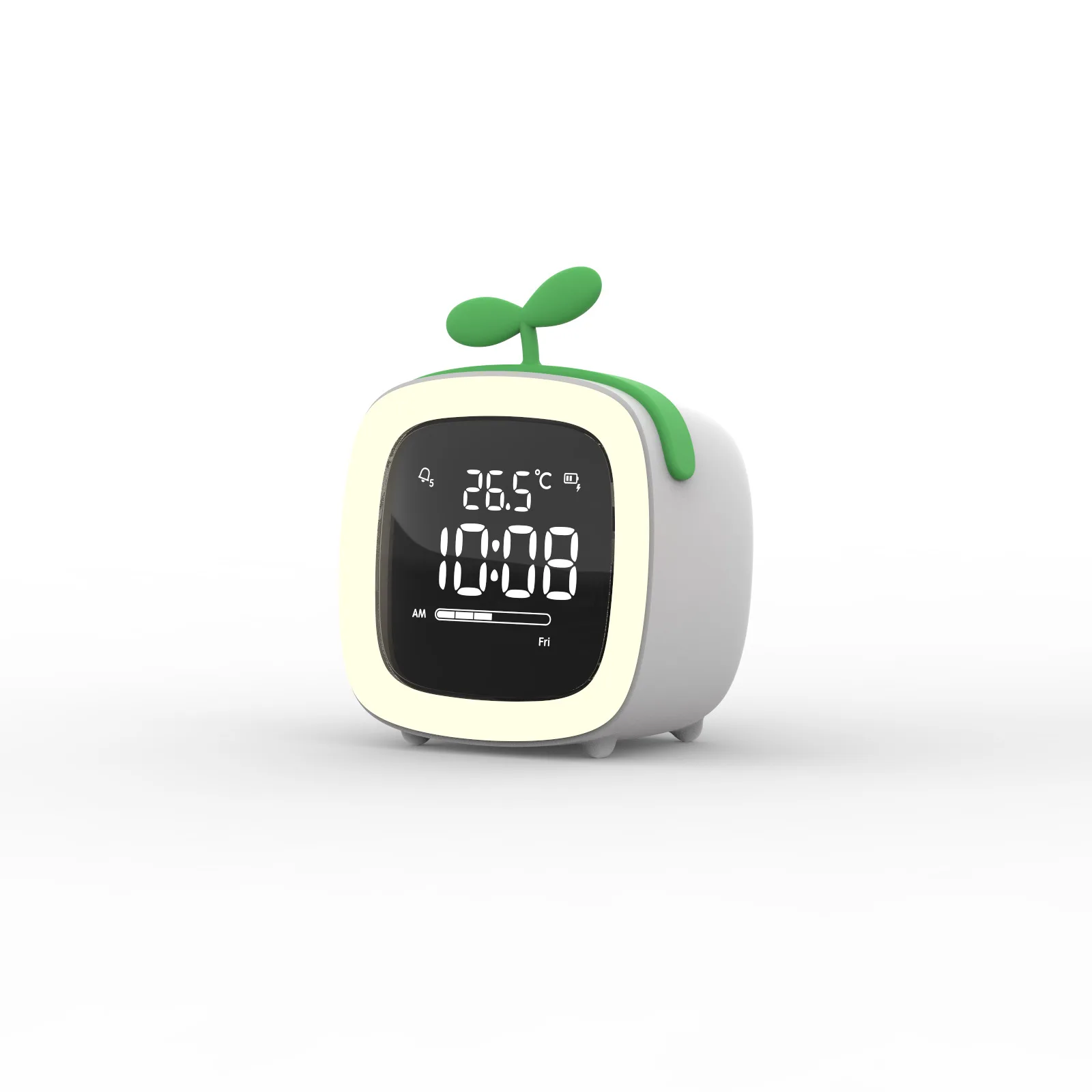 Shower Head Timer Cute Pet Cat Headband TV Alarm Clock Multifunctional Clock With Temperature Display Timer Clocks for Classroom