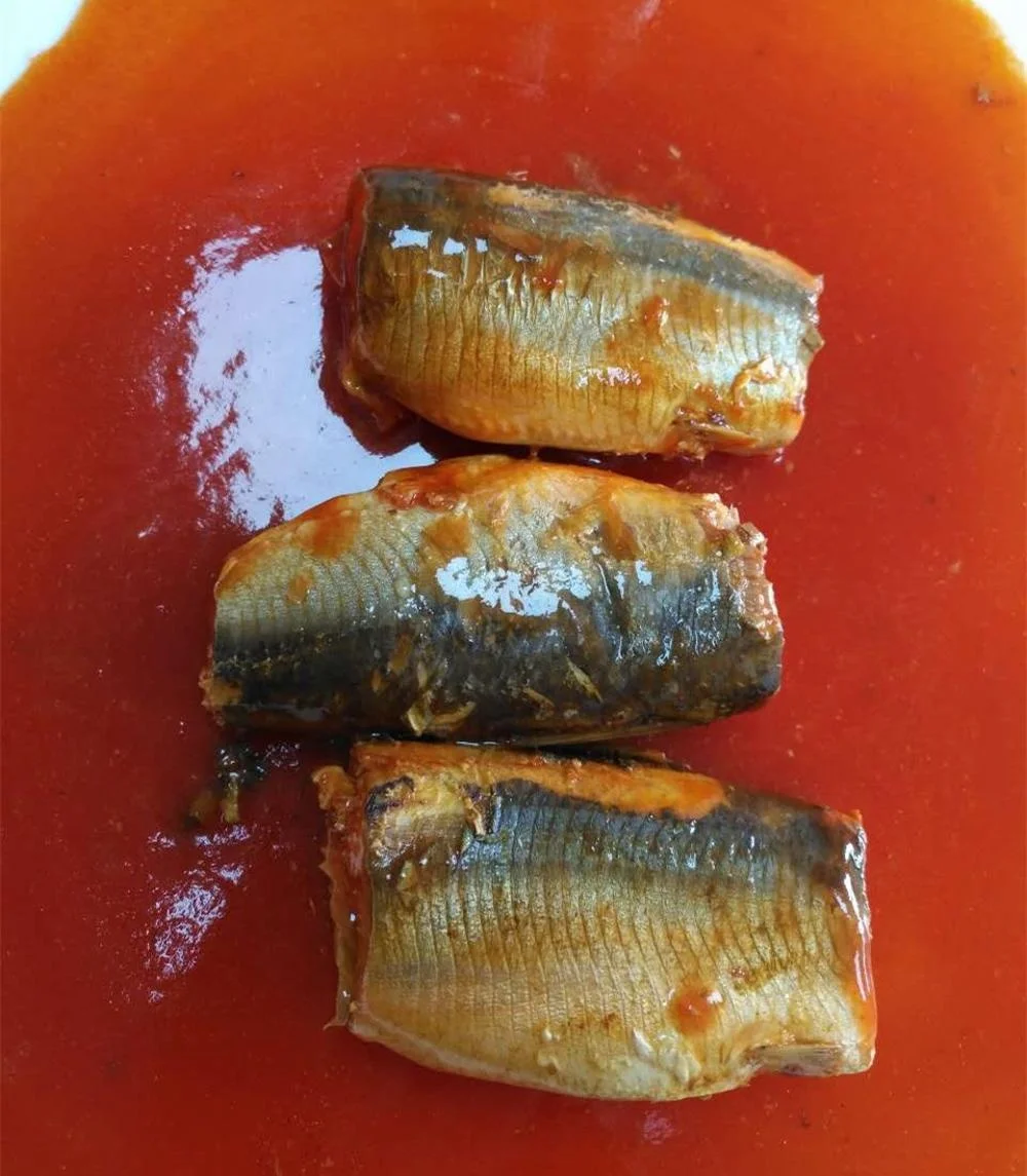 Canned Sardines In Tomato Sauce Vegetable Oil 155g 425g