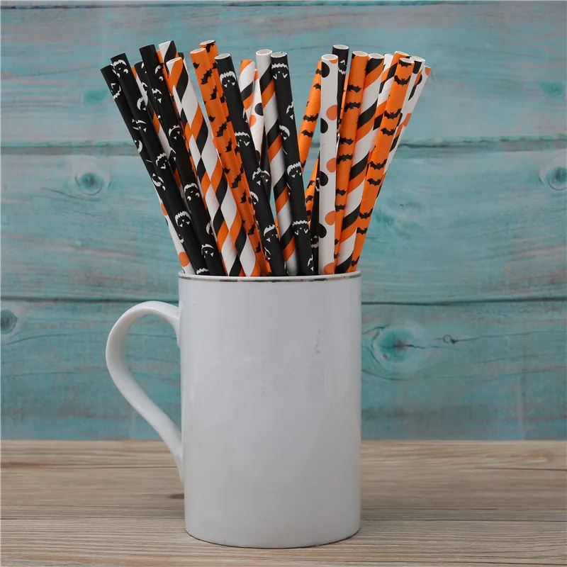 Paper Straws Kiwi Cut Fruit Stylish Straight Green Black Quantity Custom White Accessories Floral Striped Wood Polka Pattern Eco