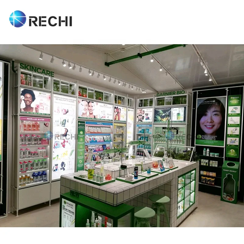Витрина RECHI для косметических магазинов шкаф косметики и ухода за кожей