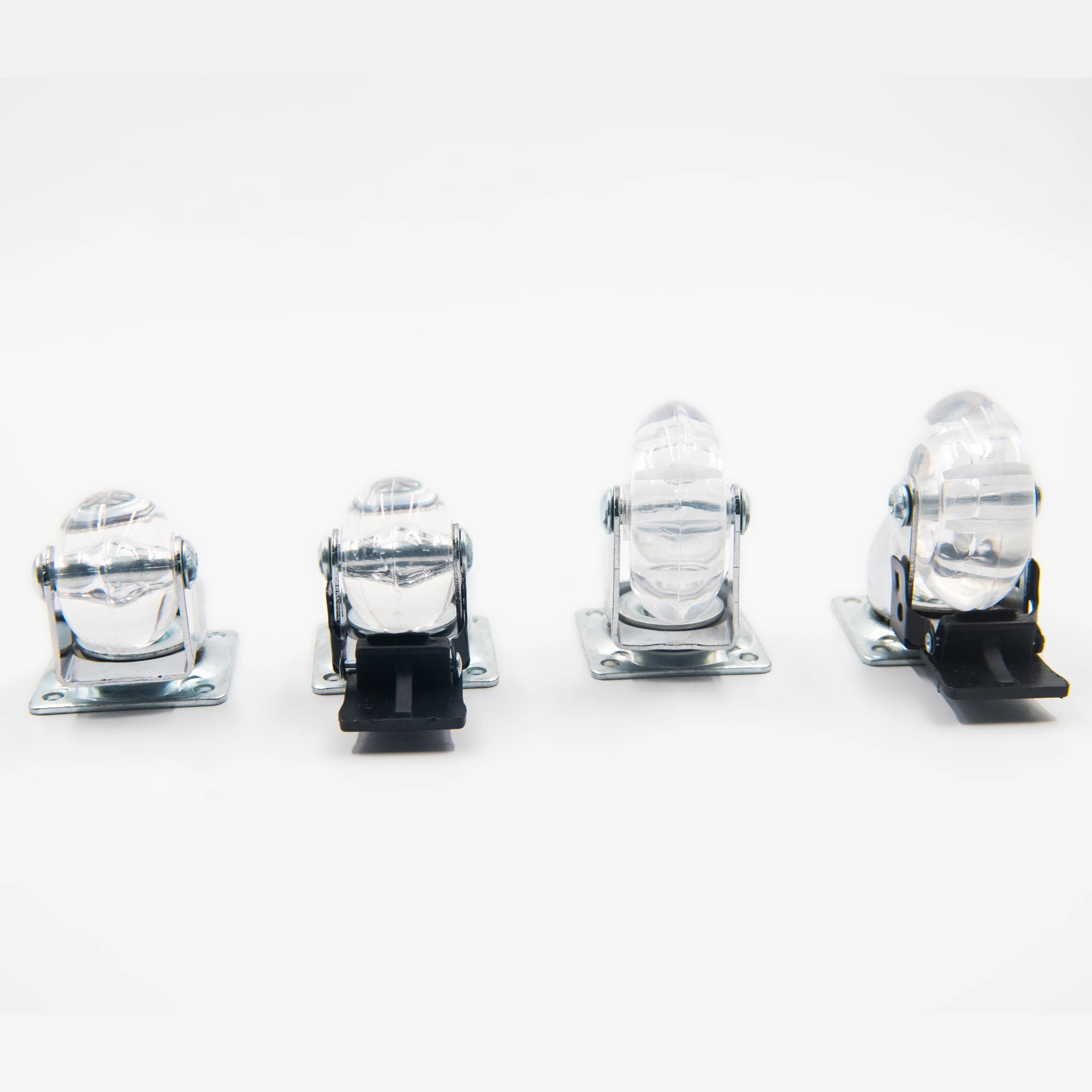 Вращающийся ролик для офисного стула с металлическим фрикционным кольцом 11*22 мм, высококачественный нейлоновый мебельный ролик из полиуретана, 30-80 кг, 70-100 мм