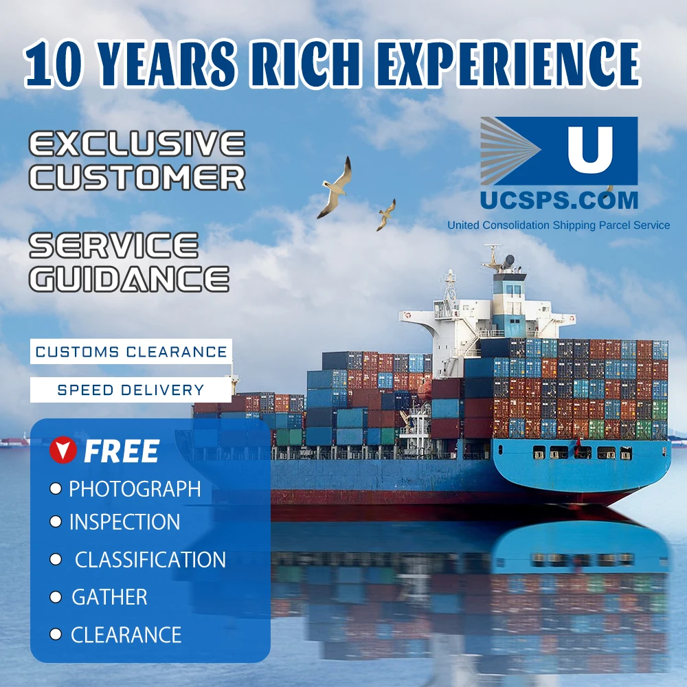 Door to door sea freight logistics and transportation freight forwarder china to us