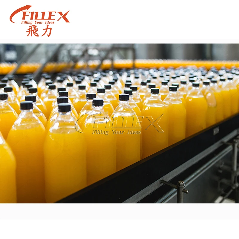 Small Scale 6000BPH Juice Bottling Plant Production Line Automatic Fruit Juice Filling Machine Juice Bottling Machine