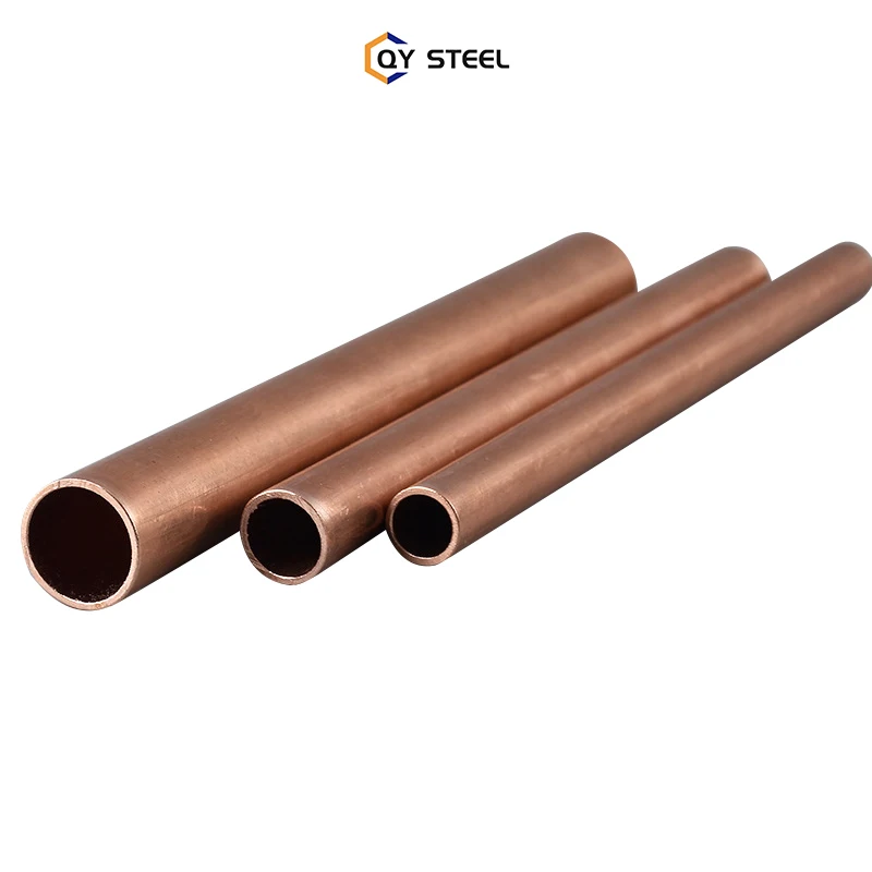 1/4' 3/8' 1/2' 3/4' Copper Pipe For Heat Exchanger Air Conditioning