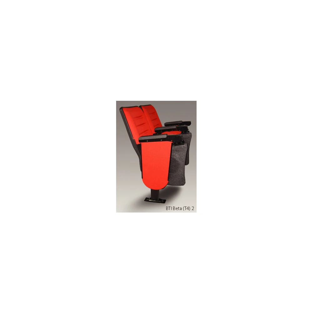 Auditorium Chair BETA T4 A Lecture Hall Long Lasting Solid Material Strong Metal Pedestal High Comfort Moulded Foam