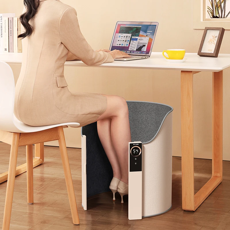 No need to clean Electric Foot Warmer Folding Panel Infrared Heaters For Winter Home Office Under Table warmer for Leg and Feet