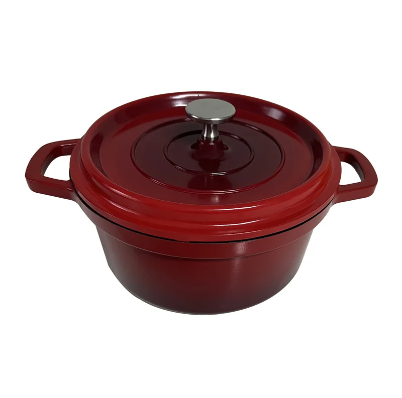 16cm Clay Ceramic Casserole Enamel Cookware Cooking Pot With Cover Noodle Soup Pot  PFOA and PFOS fr