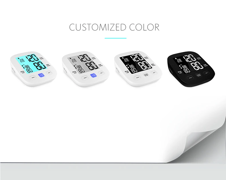 High Blood Pressure Medicine Sphygmomanometer  Digital Electronic Upper Arm Tensiometre Bp Monitor Blood Pressure Monitor