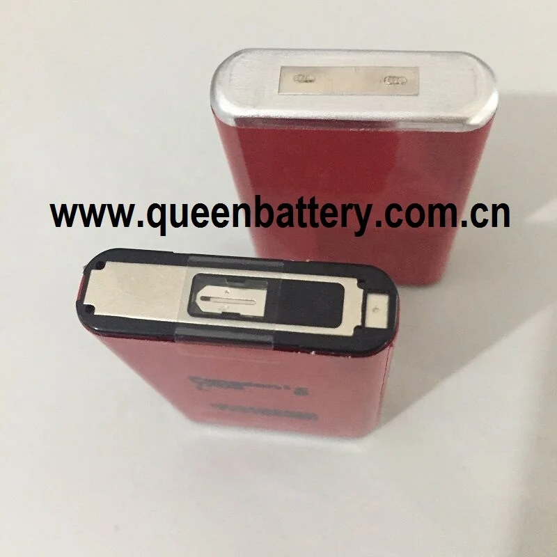 (EU STOCK)w/fuse NCA103450 2350mAh 3.7V NCA103450 103450 prismatic battery for GPS mp3 players defibrillators digital cameras